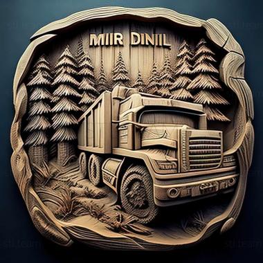 3D model Spintires MudRunner game (STL)